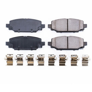 PowerStop Z17 Evolution Ceramic Brake Pads (REAR) w/Hardware: Jeep Wrangler 2018-2025 2.0L/3.6L