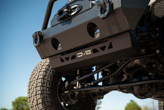 DV8 Offroad Front Skid Plate (FRONT): Jeep Wrangler JK 2007-2018 3.8L/3.6L