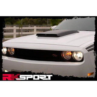 RK Sport Carbon Fiber Blister Ram Air Hood: Dodge Challenger 2008 - 2023