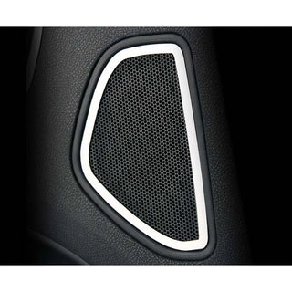 American Car Craft Rear Door Speaker Trim (Brushed or Polished): Dodge Charger R/T 2011 - 2014