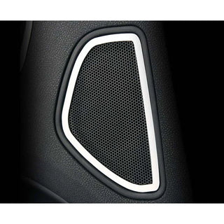 American Car Craft Rear Door Speaker Trim (Polished): Dodge Charger R/T 2011 - 2014
