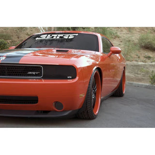 GT Styling Smoke Headlight Covers: Dodge Challenger 2008 - 2014