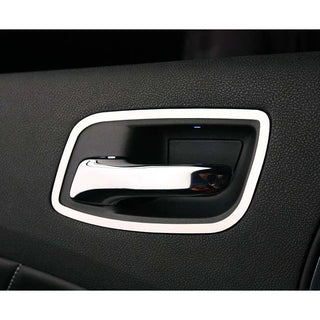 American Car Craft Rear Door Handle Trim (Polished): Dodge Charger R/T 2011 - 2014