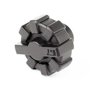 Rugged Ridge Black Elite Aluminum Fuel Cap: Fits Jeep Wrangler TJ/LJ/JK/JL 2001-2021 3.6L/3.0L EcoDiesel