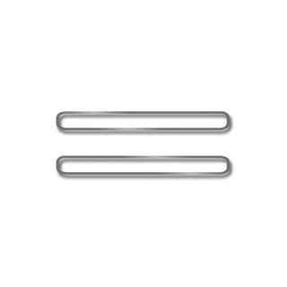 American Car Craft A/C Door Vent Trim (Polished): Dodge Charger R/T 2011 - 2014