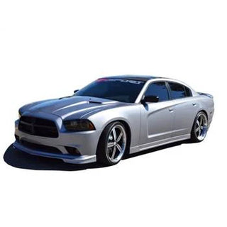 RK Sport Ground Effects Kit with Carbon Fiber Front Lower Valance: Dodge Charger 2011 - 2014