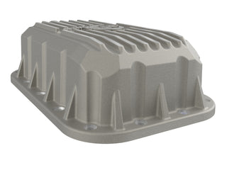 aFe POWER Street Series Engine Oil Pan w/ Machined Fins - Raw: Jeep Wrangler JK 3.6L V6 2012 - 2018