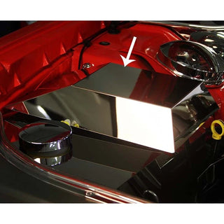 American Car Craft Polished Fuse Box Cover: Dodge Challenger R/T SRT8 2008 - 2014