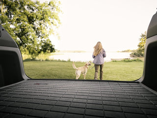 WeatherTech Cargo Liner (Black w/Bumper Protector): Jeep Wrangler 4Xe 2021 - 2025