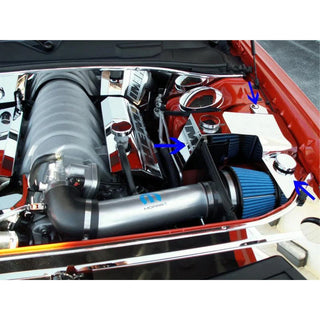 American Car Craft Water Tank / Power Steering Cover: 300C / Charger / Magnum 5.7L Hemi & 6.1L SRT8 2005 - 2010