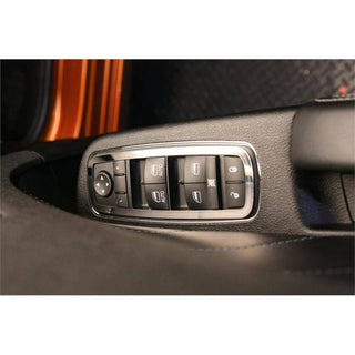 American Car Craft Door Arm Control Trim Rings (Polished): Dodge Charger R/T 2011 - 2014