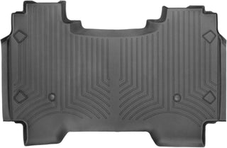WeatherTech FloorLiner Rear Floor Mats (Black): Ram 1500 2019 - 2025 (Crew Cab w/OUT Under-Seat Storage)