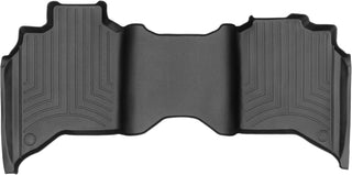 WeatherTech FloorLiner Rear Floor Mats (Black): Ram 2500 & 3500 2019 - 2025 (w/ 1st Row Bucket)