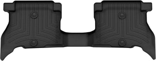 WeatherTech FloorLiner Rear Floor Mats (Black): Jeep Wrangler 4Xe 2021 - 2025