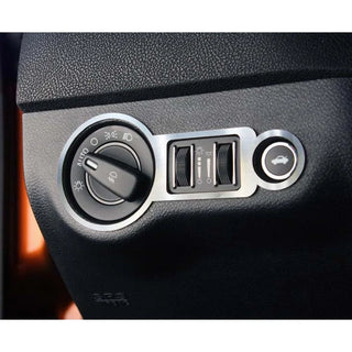 American Car Craft Dash Trim Ring (Headlight/Trunk): Dodge Charger R/T 2011 - 2014