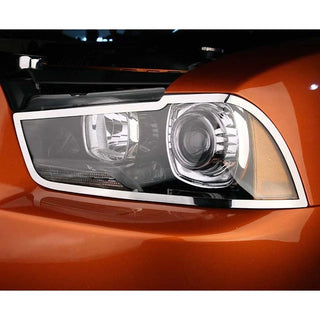 American Car Craft Headlight Trim Rings (Polished): Dodge Charger R/T 2011 - 2014