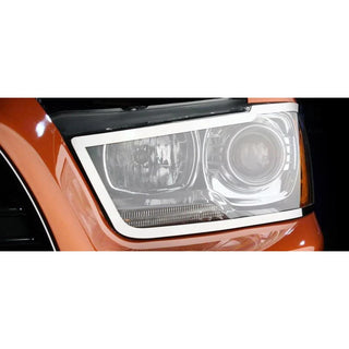 American Car Craft Headlight Trim Rings (Polished): Dodge Charger R/T 2011 - 2014