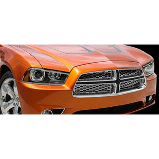 American Car Craft Headlight Trim Rings (Polished): Dodge Charger R/T 2011 - 2014