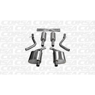 Corsa Xtreme Exhaust System (Polished): Chrysler 300C / Dodge Charger 5.7L Hemi 2015 - 2024