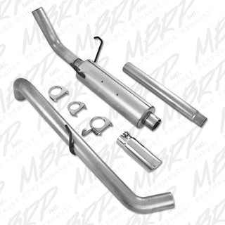 MBRP Cat-Back 3" Single Side Exhaust: Dodge Ram 2004 - 2005 5.7L Hemi (Reg or Crew Cab / Short Bed)
