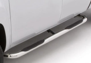 LUND Round Bent SS Nerf Bars (SIDE): Ram 1500 2009-2023 3.6L/5.7L Hemi - Polished