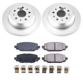 PowerStop Z17 Evolution Geomet Coated Brake Kit (REAR): Jeep Wrangler 2018-2024 6.4L 392 / 3.6L V6 / 3.0L EcoDiesel