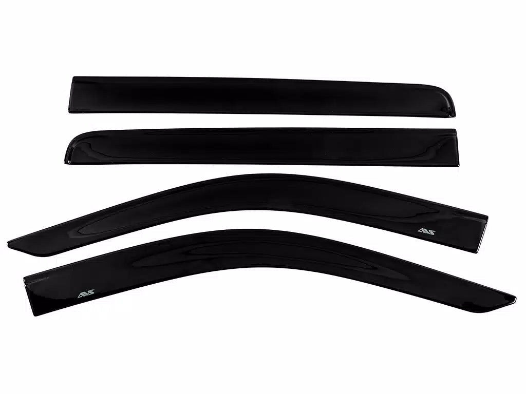 AVS Ventvisor Low Profile Window Deflectors (4PC, Smoke): Dodge Charger 2011 - 2023