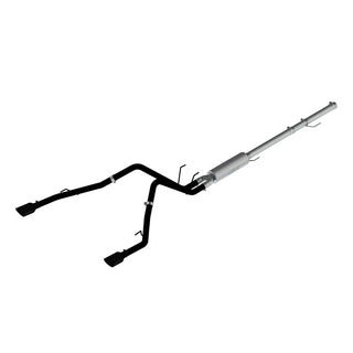 MBRP Cat-Back Dual 2 1/2" Rear Exit Exhaust (Black Coated): Dodge Ram 5.7L Hemi 2009 - 2010 / Ram 5.7L Hemi 2011 - 2018