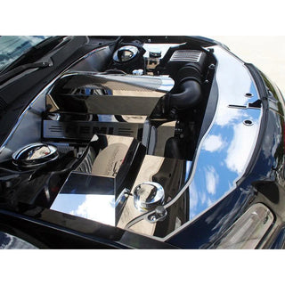 American Car Craft Polished Fuse Box / ABS Cover w/ Cap: Dodge Charger R/T 2011 - 2014