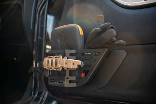 DV8 Offroad Front Door Pocket Molle Panels (FRONT): Jeep Wrangler JK 2011-2018 3.8L/3.6L