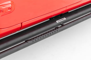 Go Rhino Dominator Extreme DS Steel Side Steps Complete Kit: Fits Most Jeep Wrangler Models (2007-2026) w/ Brackets