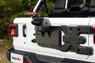 Rugged Ridge Spartacus HD Tire Carrier Wheel Mount: Jeep Wrangler JL 2018-2026 2.0L/3.6L