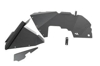 Rugged Ridge Aluminum Inner Fender Liners: Jeep Wrangler JL 2018-2026 2.0L/3.6L / Gladiator 2020-2025 3.6L