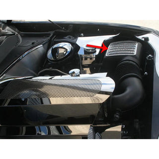 American Car Craft Perforated Air Box Cover: Chrysler 300 / Dodge Charger 2011 - 2024