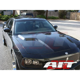 AIT Racing Challenger Style Functional Cooling Hood: Dodge Charger 2006 - 2010