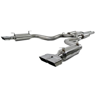 MBRP Pro Series Cat-Back 3" Dual Split Rear Exhaust System (w/ Resonators): Dodge Challenger SRT8 2008 - 2014 (6.1L & 6.4L SRT8)