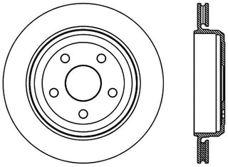 StopTech Slotted Sport Brake Rotor 11-17 Jeep Grand Cherokee (Excludes SRT8)
