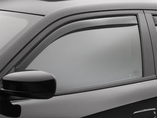 WeatherTech Front Side Window Deflectors (2PC, Dark Smoke): Dodge Charger 2011 - 2023