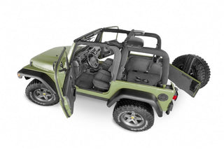 BedRug Front 3pc BedTred Floor Kit (FRONT): Jeep Wrangler 1997-2006