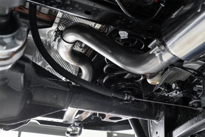 MBRP Cat Back Exhaust System (Single Rear Exit, Aluminized): Jeep Wrangler JL 2018 - 2025 (2.0L I4 / 3.6L V6)