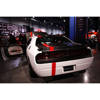Anderson Composites Carbon Fiber Tail Lights Surround: Dodge Challenger 2008 - 2014