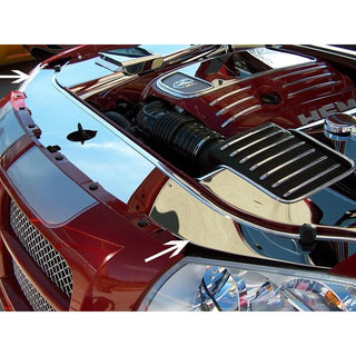 American Car Craft Polished Header Plate: Dodge Magnum 2005 - 2008 (All Models)