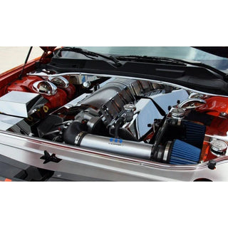 American Car Craft Fuel Rail Covers Polished / Perforated (Aftermarket Air Box): 300C / Challenger / Charger / Magnum 6.1L SRT8 2006 - 2010