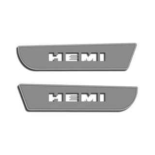 American Car Craft "HEMI" Front Door Badges: Dodge Charger / Chrysler 300 2011 - 2024