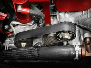 AFE Supercharger Power Pulley Kit (w/Hub 2.85 IN): Dodge Challenger / Charger 6.2L Hellcat 2015 - 2023