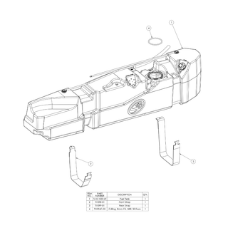 S&B 56 Gallon High-Capacity Fuel Tank: Dodge Ram 2500 / 3500 2013-2026 6.7L Diesel