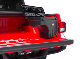 UnderCover Swing Case Passenger Side: Fits Most Dodge Ram (2002-2010) / Ram 1500 / 2500 / 3500 (2011-2018) / Jeep Gladiator (2018-2026) - Black Smooth