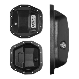 Yukon Gear Hardcore Nodular Iron Diff Cover 220mm (REAR): Jeep Gladiator 2018-2024 / Wrangler 2018-2024 3.6L/3.0L EcoDiesel
