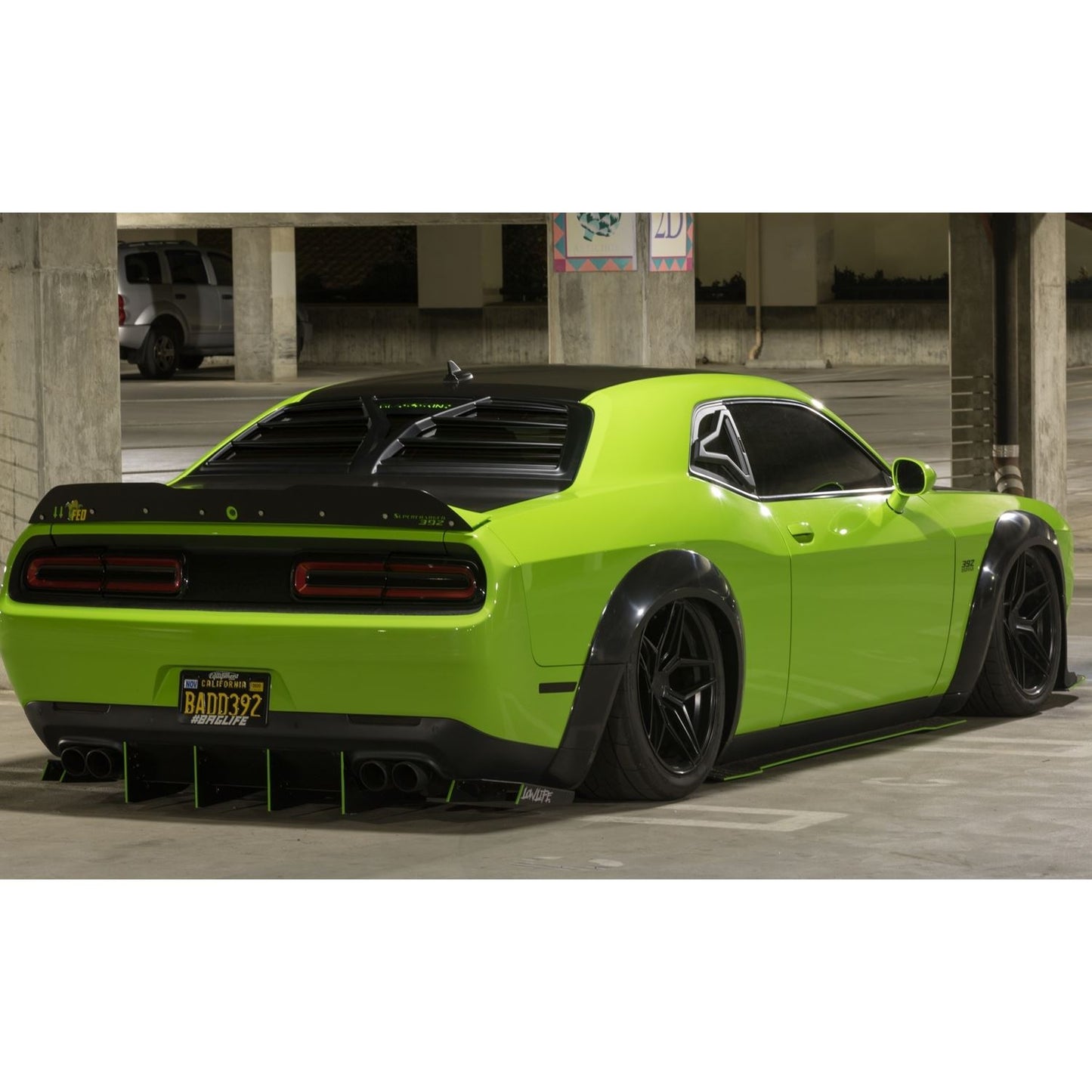 Glassskinz Torch Combo Set (Rear & Side Window Louvers): Dodge Challenger 2008 - 2023 (All Models)