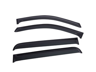 EGR Matte Black In-Channel Window Visors Front and Rear Set: Fits Most Ram 1500 / 2500 / 3500 Models (2019-2026)